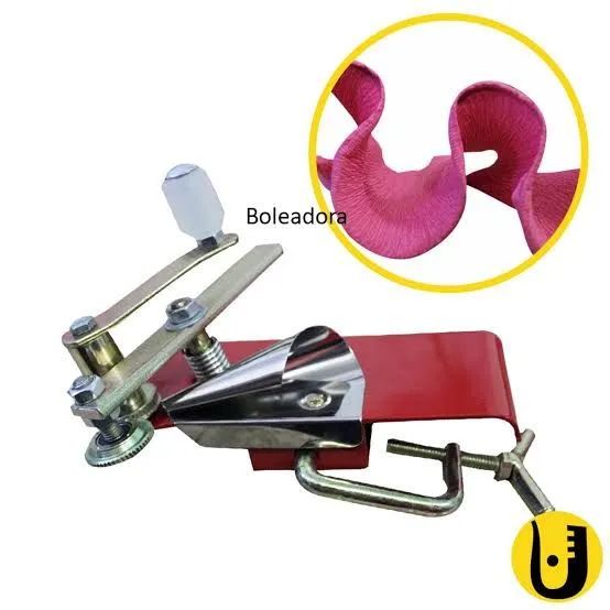 Máquina de bolear papel crepom