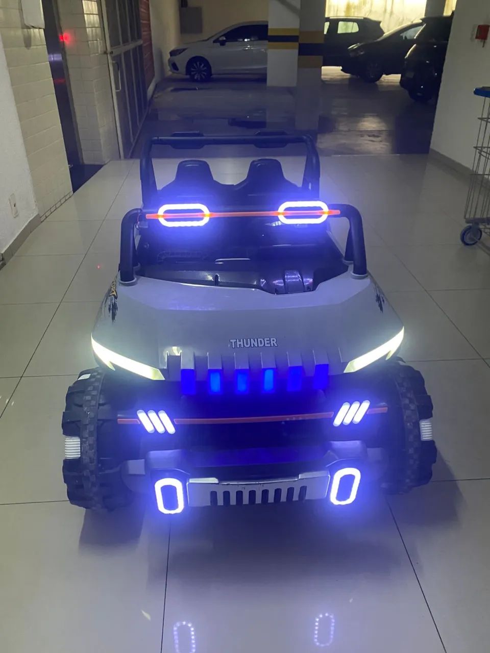 Mini carro elétrico infantil jipe  - Foto 5