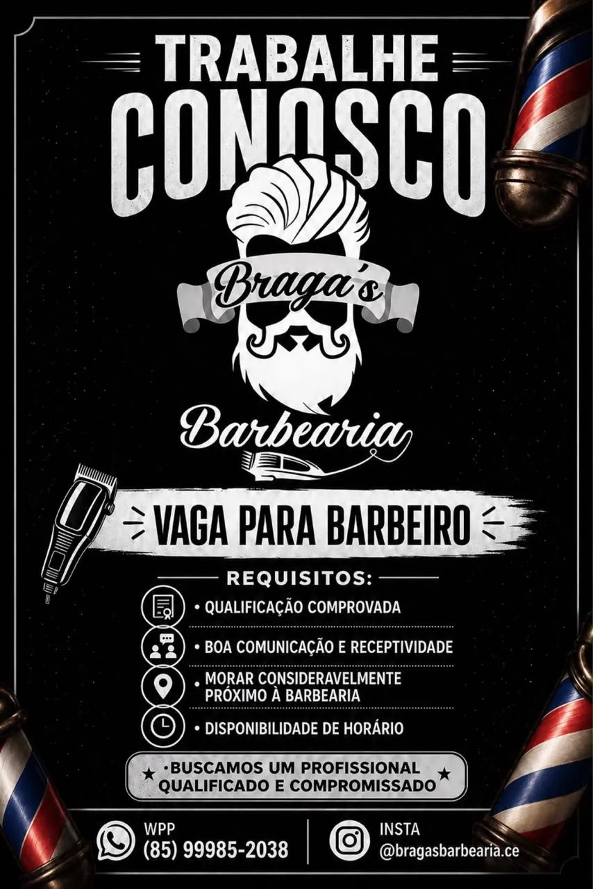 Venha trabalhar conosco.