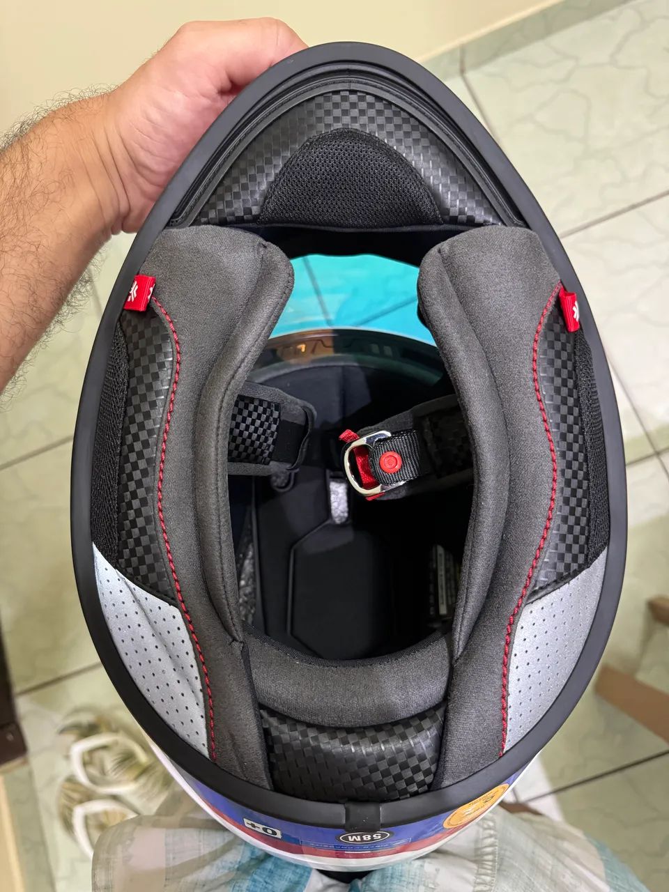 Capacete Bieffe B-reaper + Viseira Fotocromática  - Foto 5
