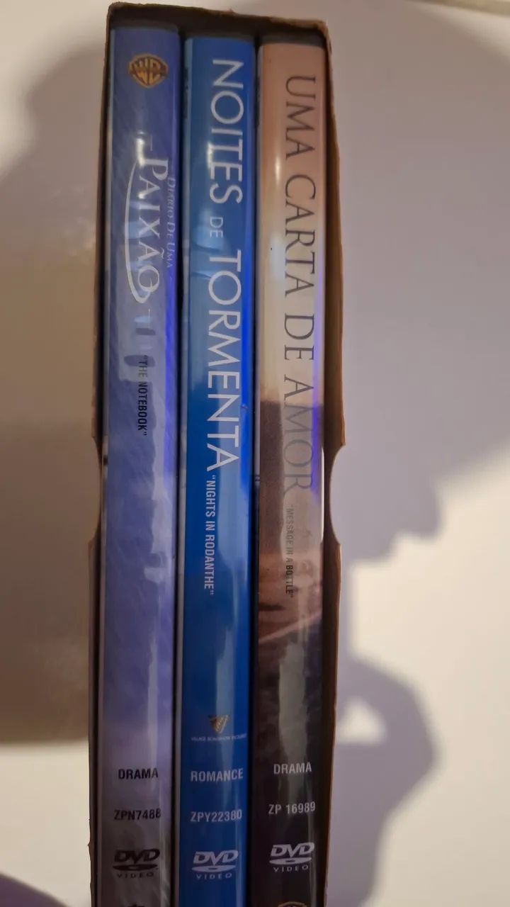 Coletânea Nicholas Sparks - 3 DVDs novos - Foto 2