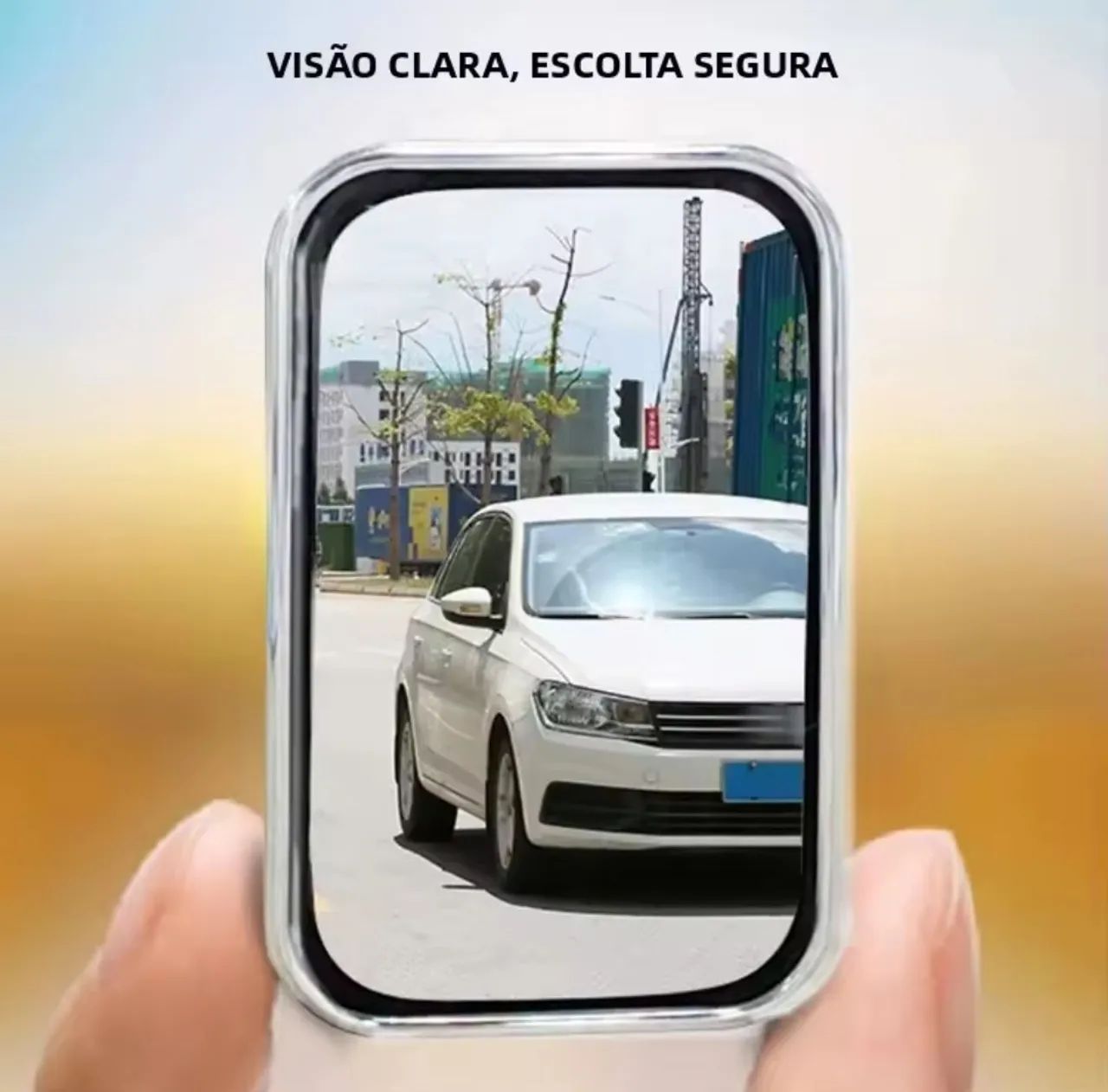 Espelho retrovisor para passageiro 2 peças 
