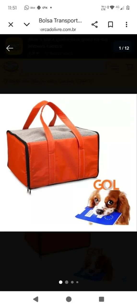 Caixa de transporte para pets - Foto 2