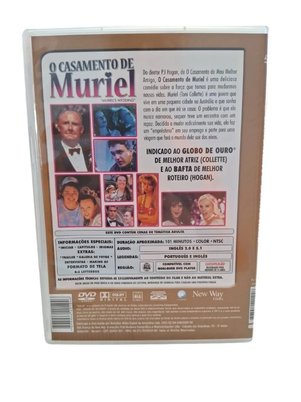DVD O Casamento de Muriel - Foto 2