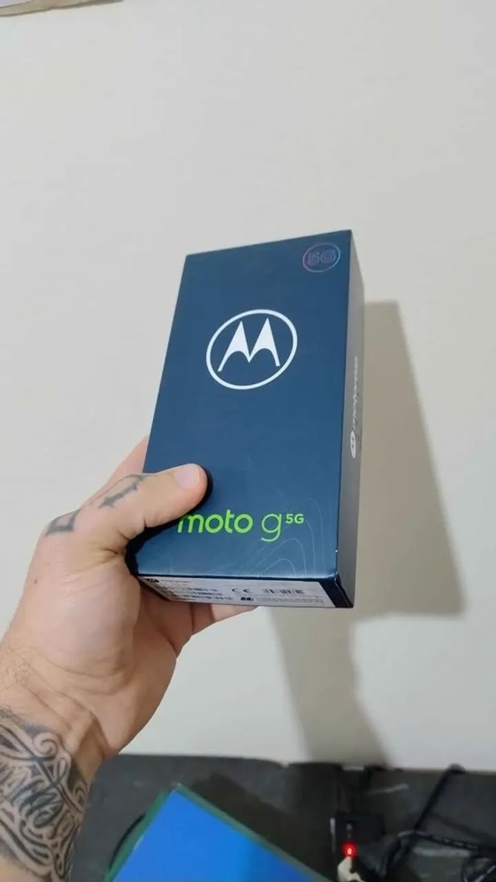 Motorola g 5G Plus 128 GB cinza vulcânico - Foto 4