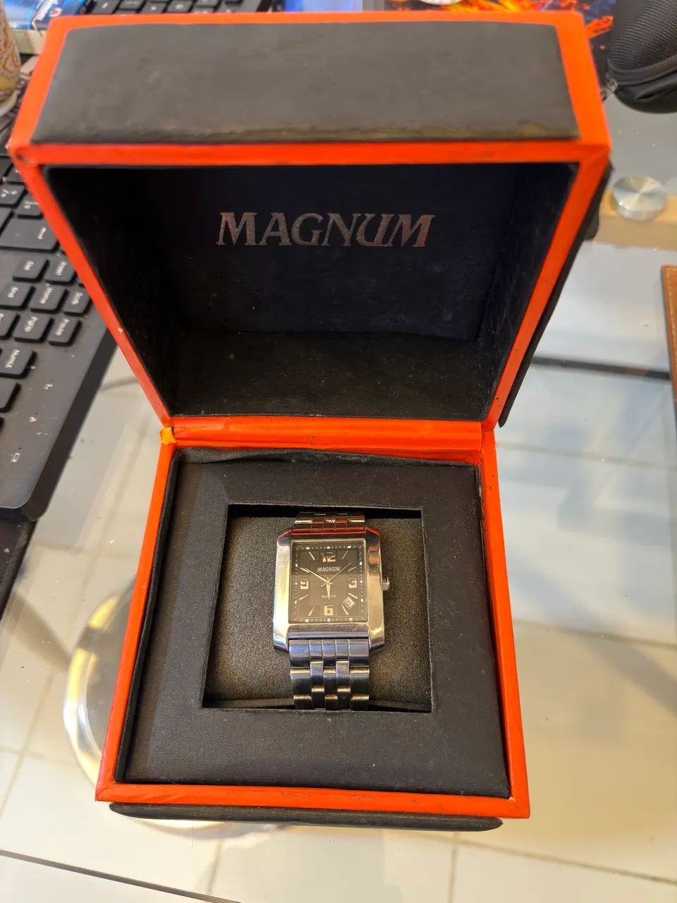 Relógio Magnum Prata Extra - Foto 2