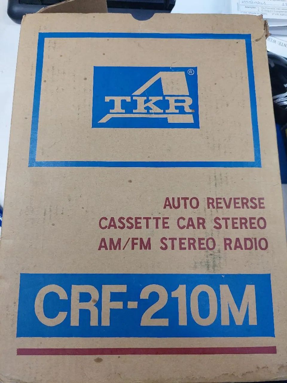 Toca Fitas Tkr Crf-210m ZERO NA CAIXA