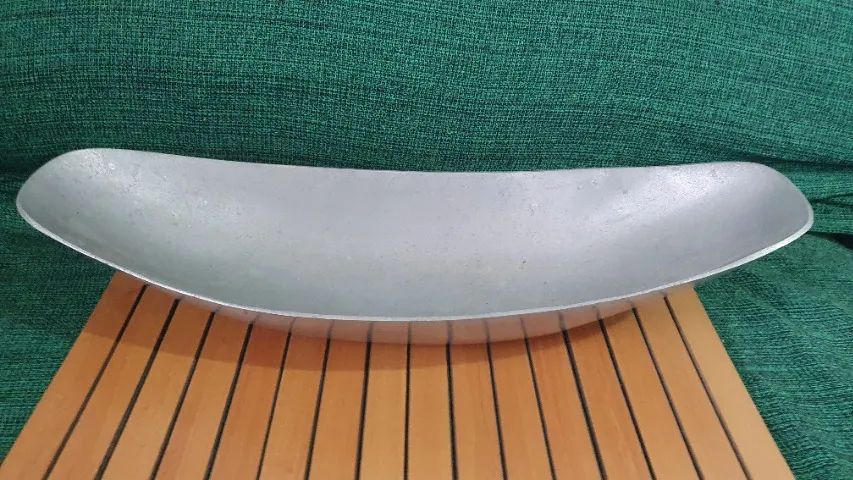 Barca Centro de Mesa Alumínio Fundido