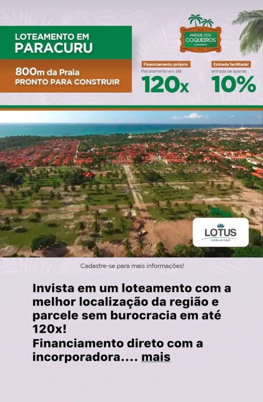 MORE PERTINHO DA PRAIA DE PARACURU - Foto 4
