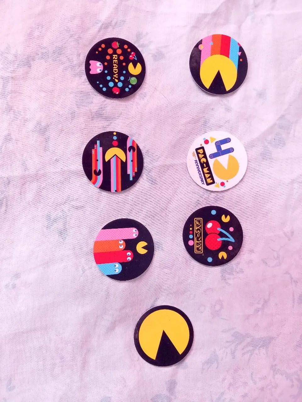 14 Tazos Pac-Man Elma Chips