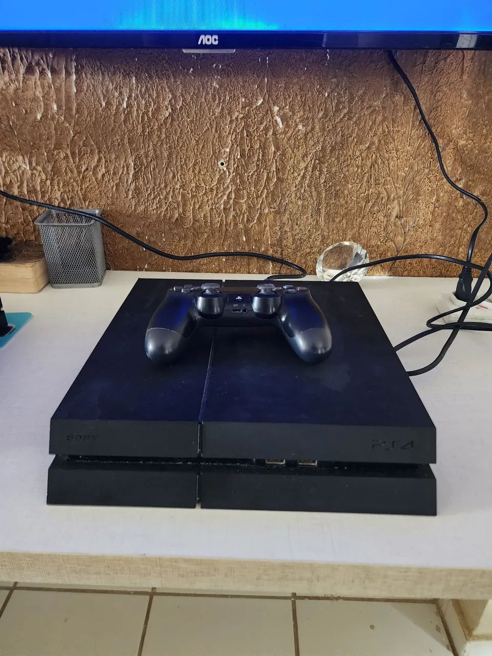 PS4 + CONTROLE ORIGINAL + JOGOS - Foto 2