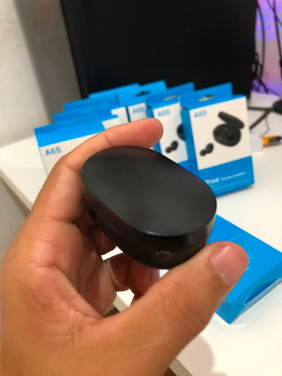 Fone de Ouvido Bluetooth Novo - Foto 4