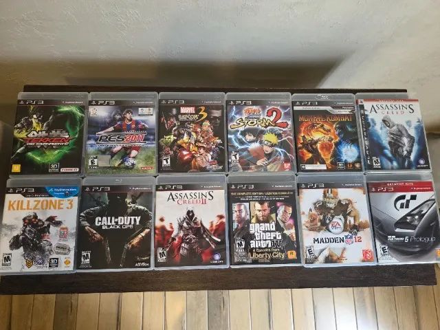 Jogos ORIGINAIS para PlayStation 3 (PS3)