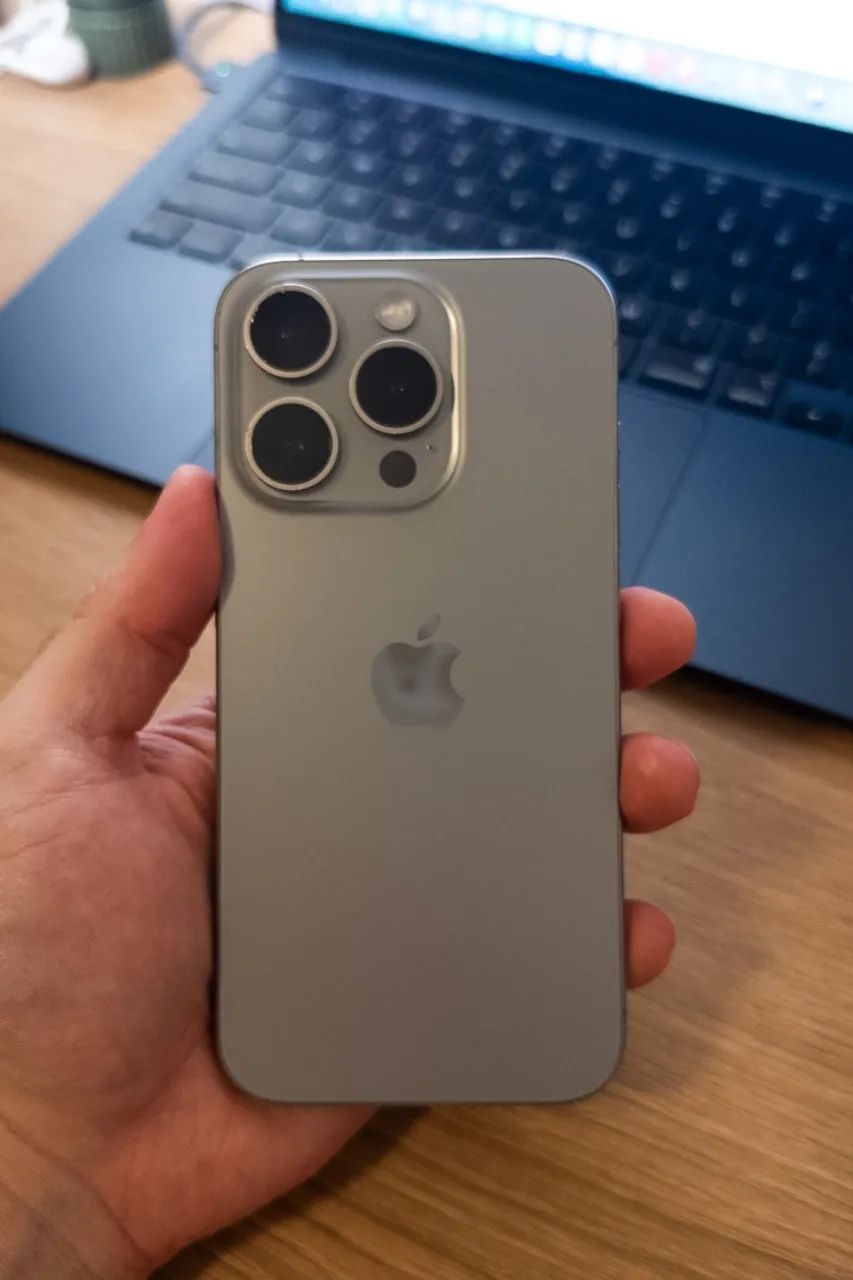 iPhone pro 128g silver sem marcas de uso - Foto 3