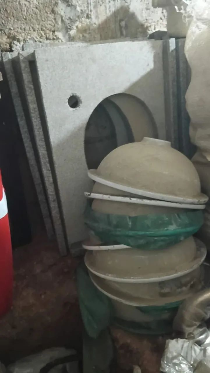 Vede se Cuba e balcão de granito 