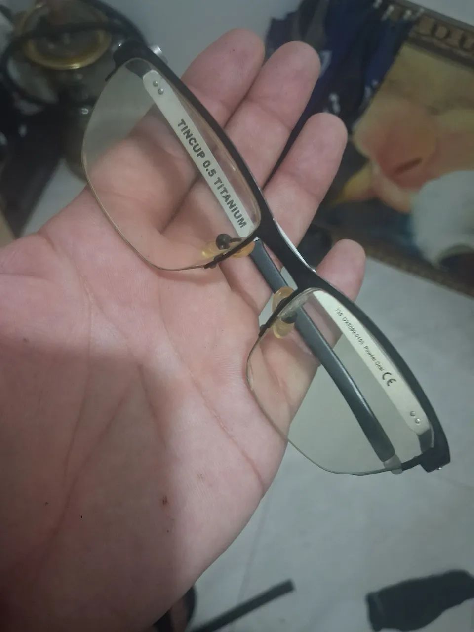 Oculos Oakley de Grau Original Titanium - Foto 2