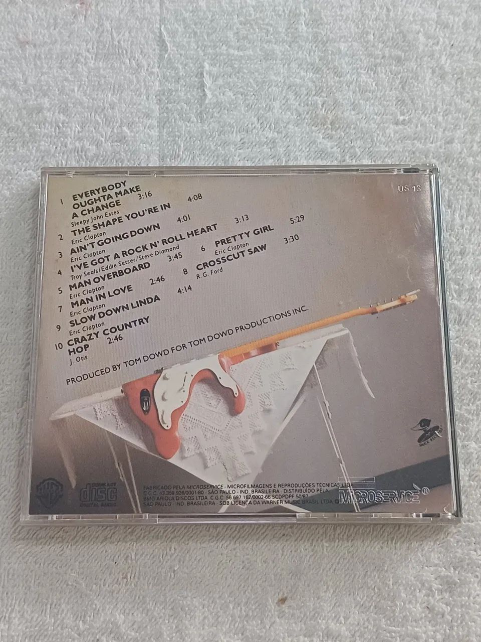 CD de estúdio Money and Cigarettes de Eric Clapton - Foto 2