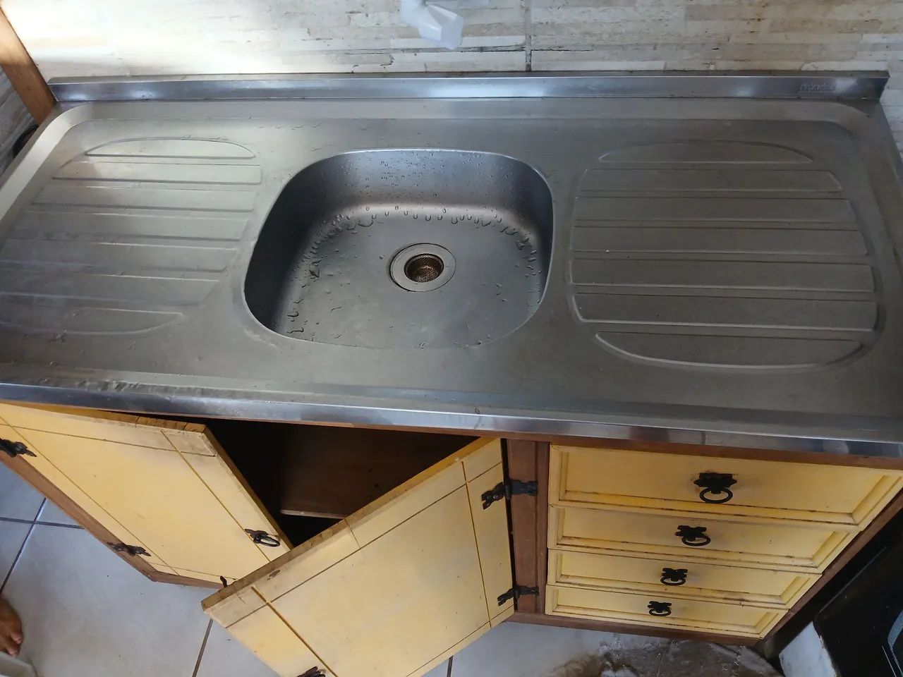 Pia de cozinha completa com Cuba. - Foto 4
