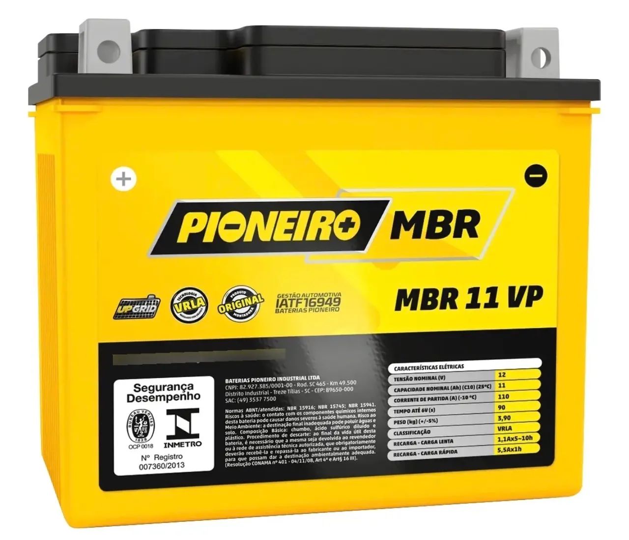 Bateria Moto 11Amp