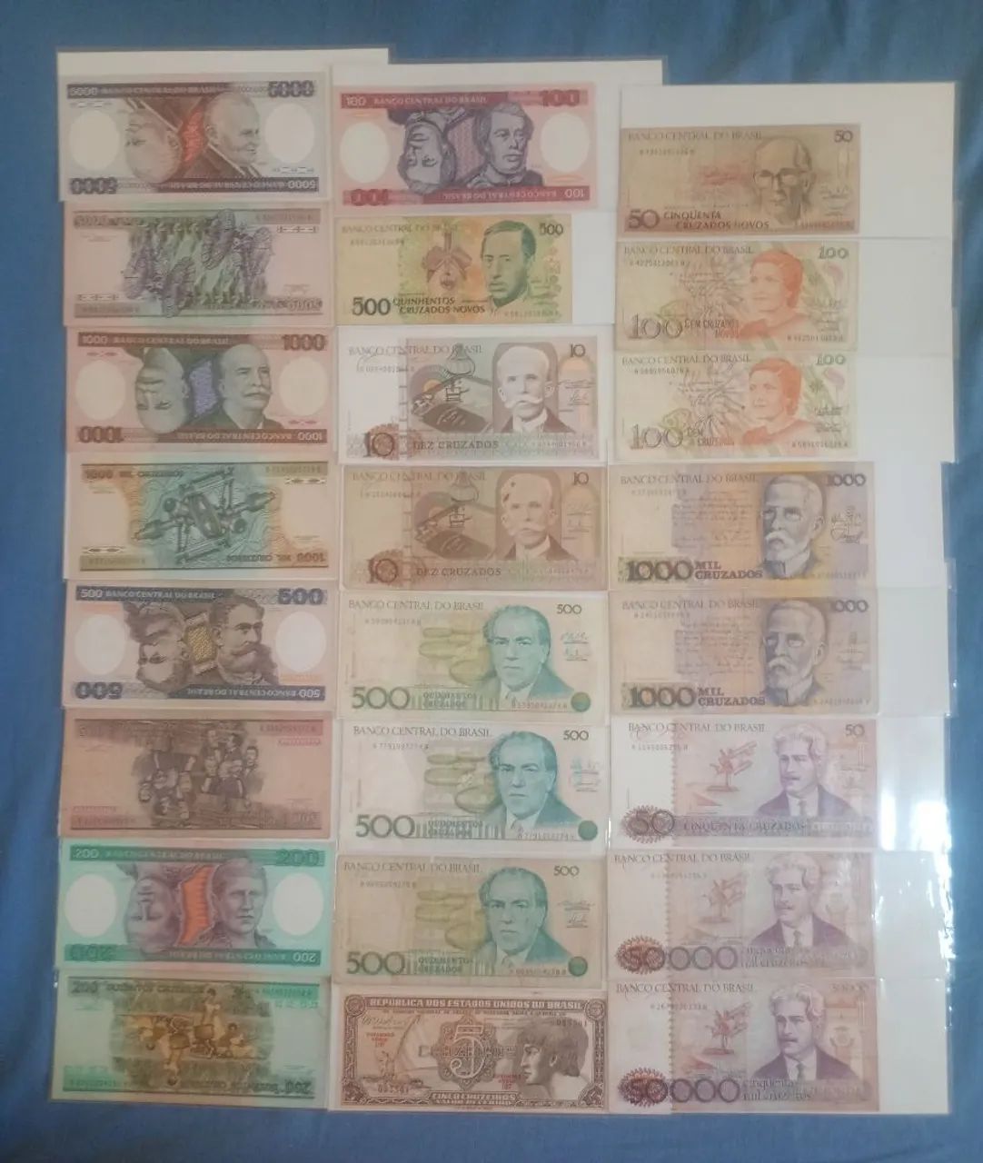Lote de Cédulas Nacionais