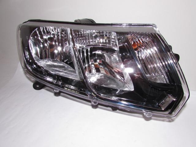 Farol Mascara Negra Sandero 2015 2016 2017 2018 Direito - Foto 3