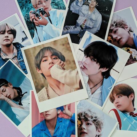 Polaroids K-pop (BTS, BLACKPINK, TWICE, LOONA)