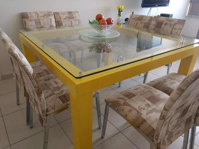 Mesa de jantar de 8 lugares