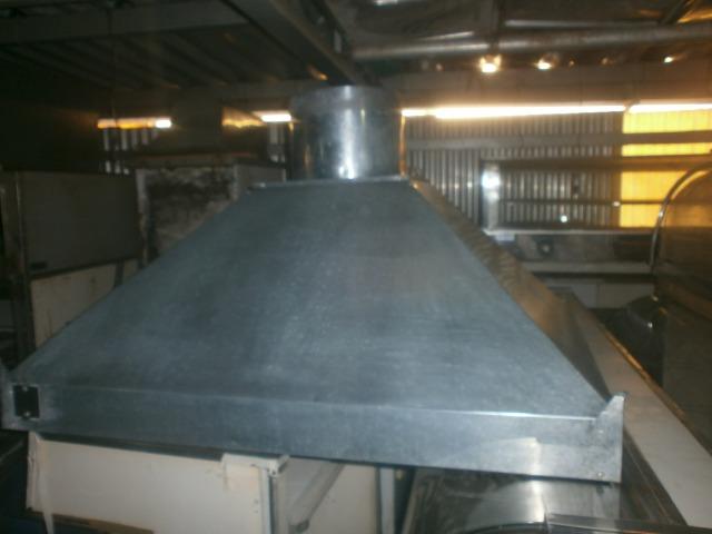 Coifa em galvanizado - para lanchonete - pastelaria - restaurante - Foto 3