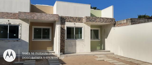 Casa plana no eusébio com terreno grande - Foto 4