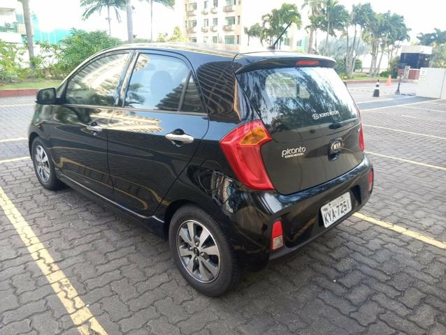 Kia Picanto ex aut 16 preto - Foto 6