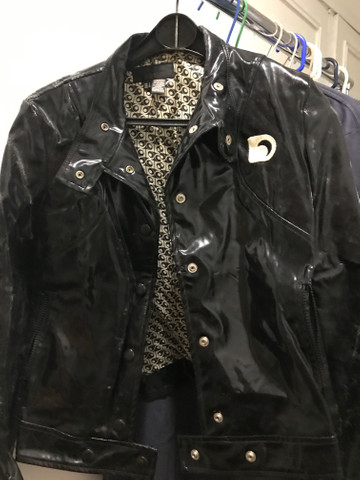 jaqueta puffer vinil