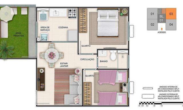 Arcos do Cerrado - Apartamento 2 quartos em Anápolis, GO - ID3720 - Foto 5