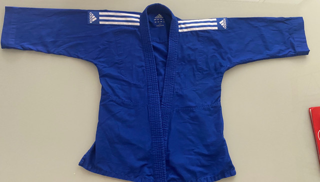kimono infantil adidas azul