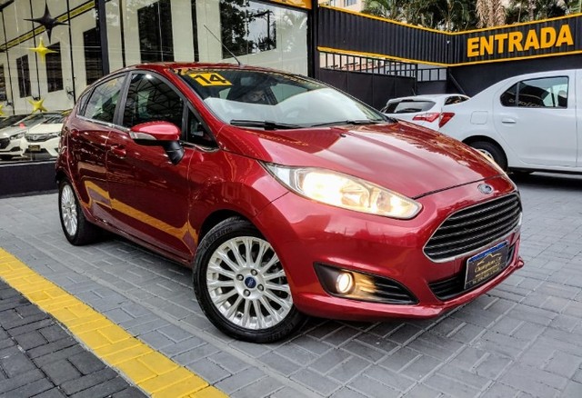 FORD FIESTA TITANIUM 1.6 FLEX COM GNV AUTOMÁTICO 2014