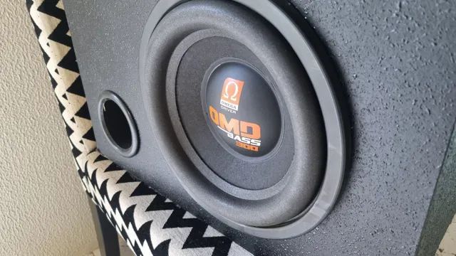 Sub de 10 pol, com caixa original da ômega driver  - Foto 4
