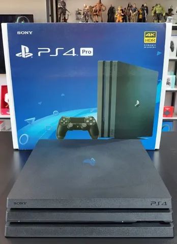 Playstation 4 Pro 1tb + Jogo Físico de Brinde