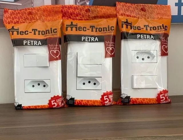 Variedade de tomadas e apagadores (Distribuidor Jk eletrônicos) - Foto 3