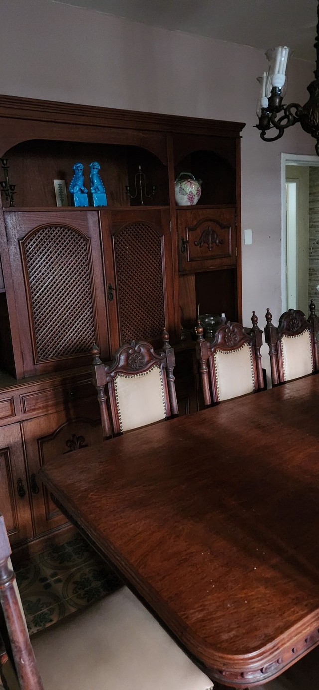 Conjunto sala de jantar antigo - Foto 3