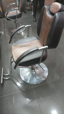 Cadeira Barbeiro Cabeleireiro Ajuste Altura E Amortecedor