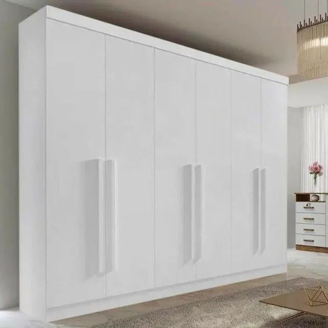 Roupeiro 6 Portas Da Vinci Plus 100% MDF!! Rf337m - Foto 2