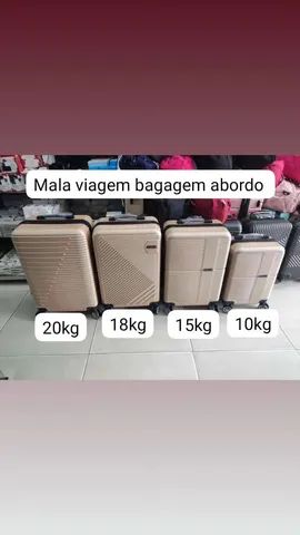 Mala viagem Aparti 8kg 10k 12kg 15kg 18kg 20kg  23kg 35kg  - Foto 6