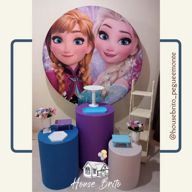 Bonecas Frozen Decoração - Locação