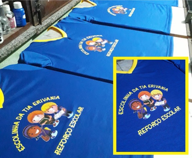 Camisa 100% algodão ou poliester personalizadas, serigrafia, sublimação, transfer digital - Foto 4