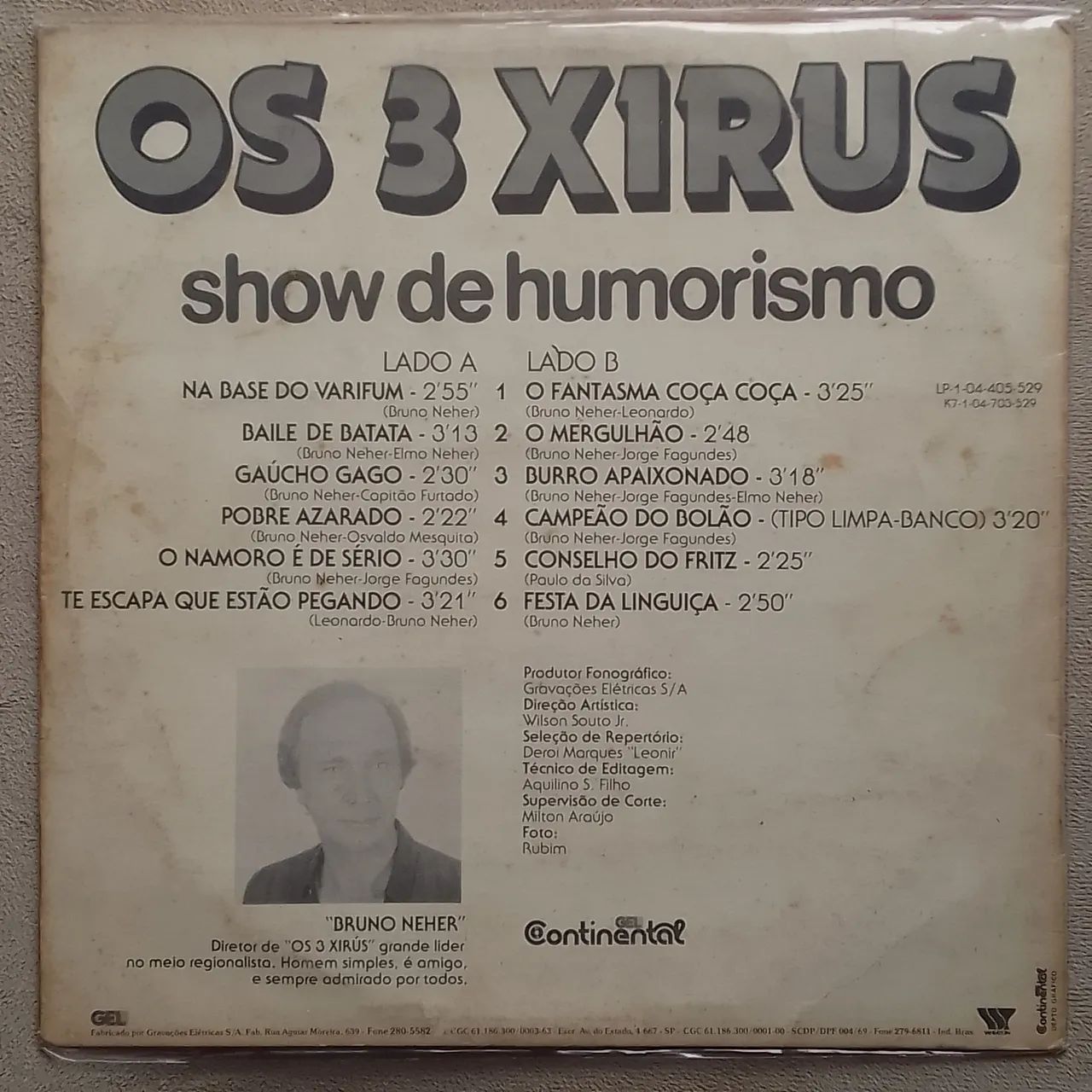 LP Os 3 Xirus Show de Humorismo  - Foto 2