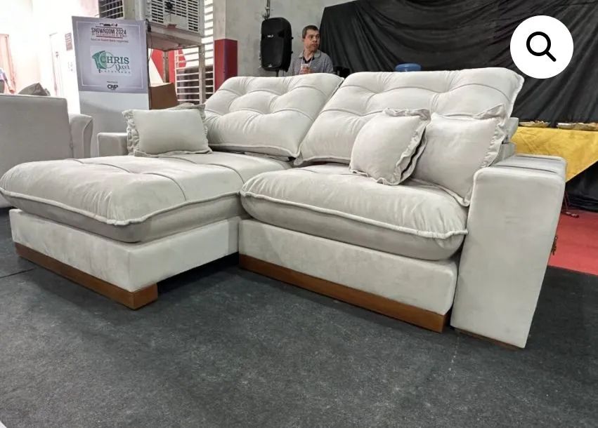 Sofá Retrátil de Luxo! Pronta Entrega! - Foto 2