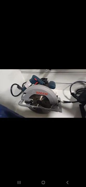 SERRA CIRCULA 7.1/4" 127V  C/DISCO BOSCH - Foto 2