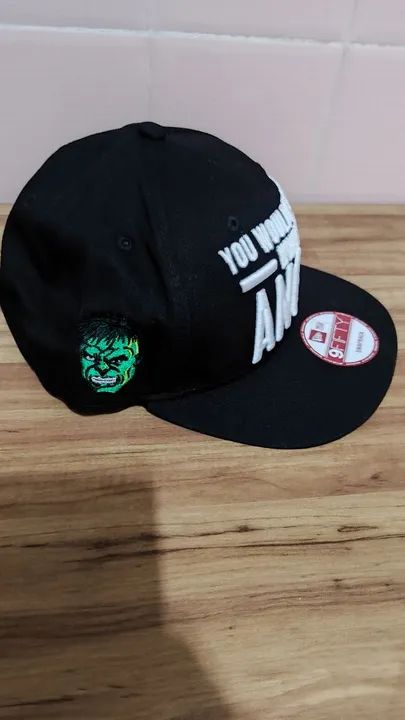 Boné Marvel Incrível Hulk ( Novo ) - Foto 4