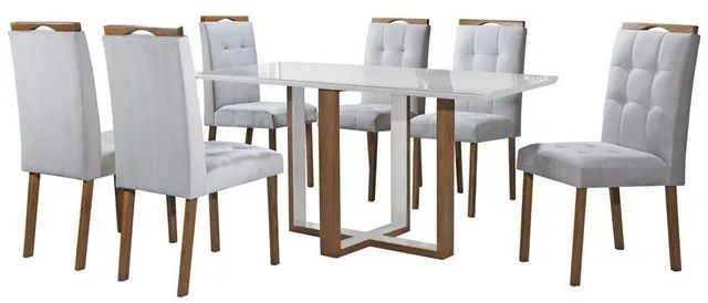 Mesa 6 cadeiras Fabiolá - Foto 3