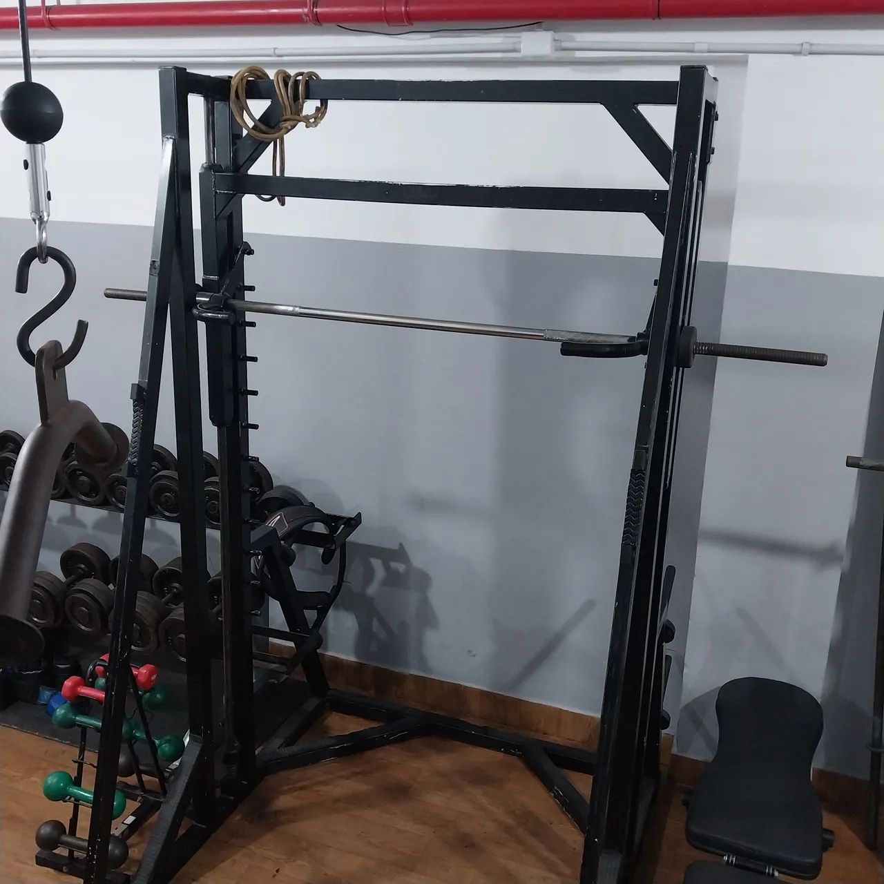 Smith Machine Equipamento de Musculacao Academia e Exercicios Santa Lucia Vitoria 1346128654 OLX