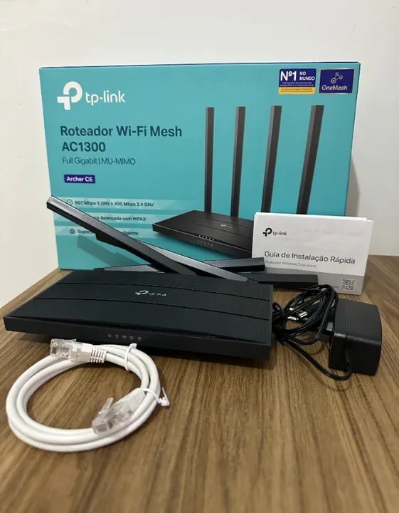 Roteador TP-LINK Wi-Fi Mesh AC1300